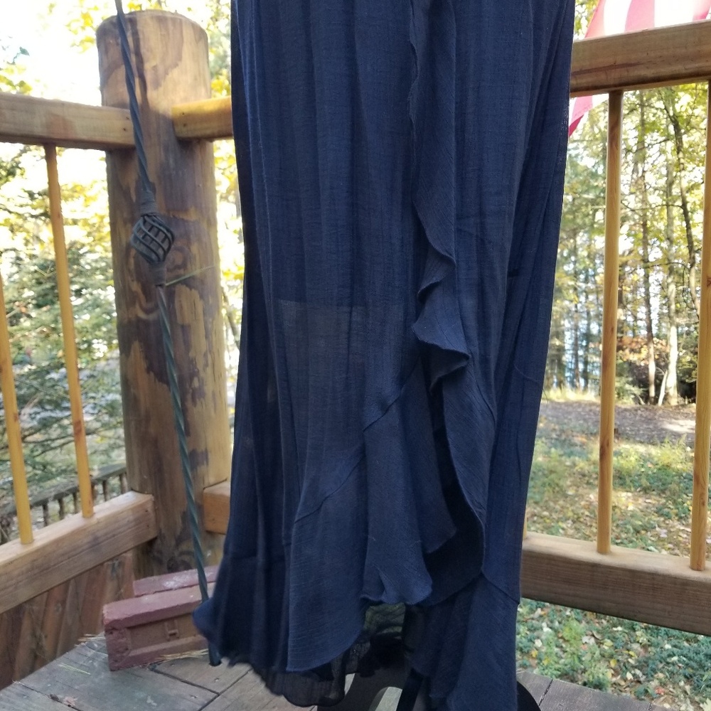 NWOT Zac & Rachel tiered, ruffled maxi skirt